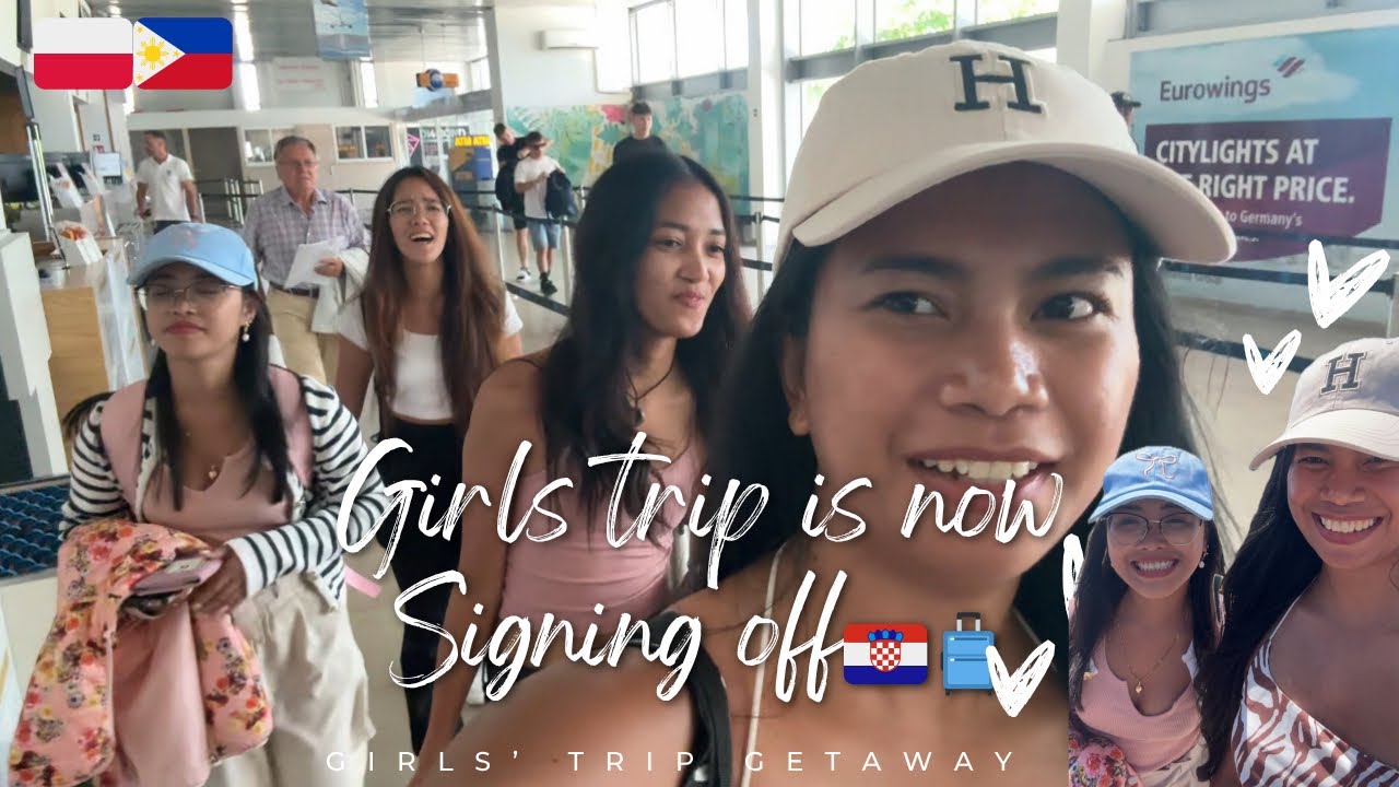 Girls trip in Croatia is now signing off | Going back to reality + Filipino Asian store in Wroclaw🇵🇱
