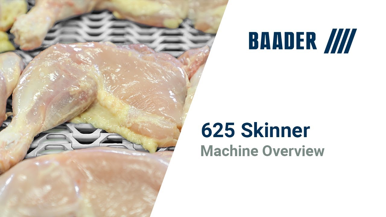 BAADER 625 Skinner -  Machine Overview