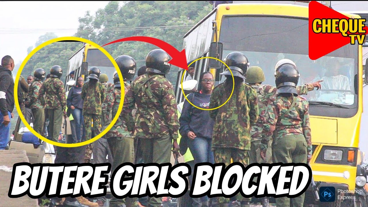 Breaking! Butere Girls Blocked by Anti-Riot Police to Perform 'ECHOES OF WAR' Controversial Play