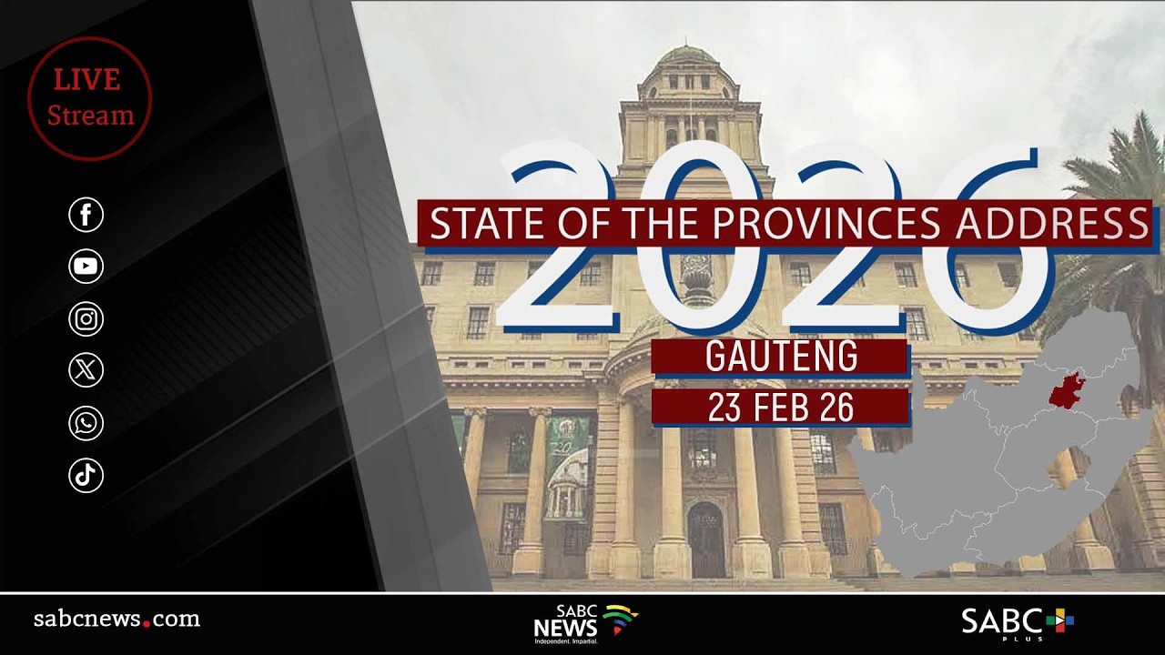 State of the Province Address - Gauteng
