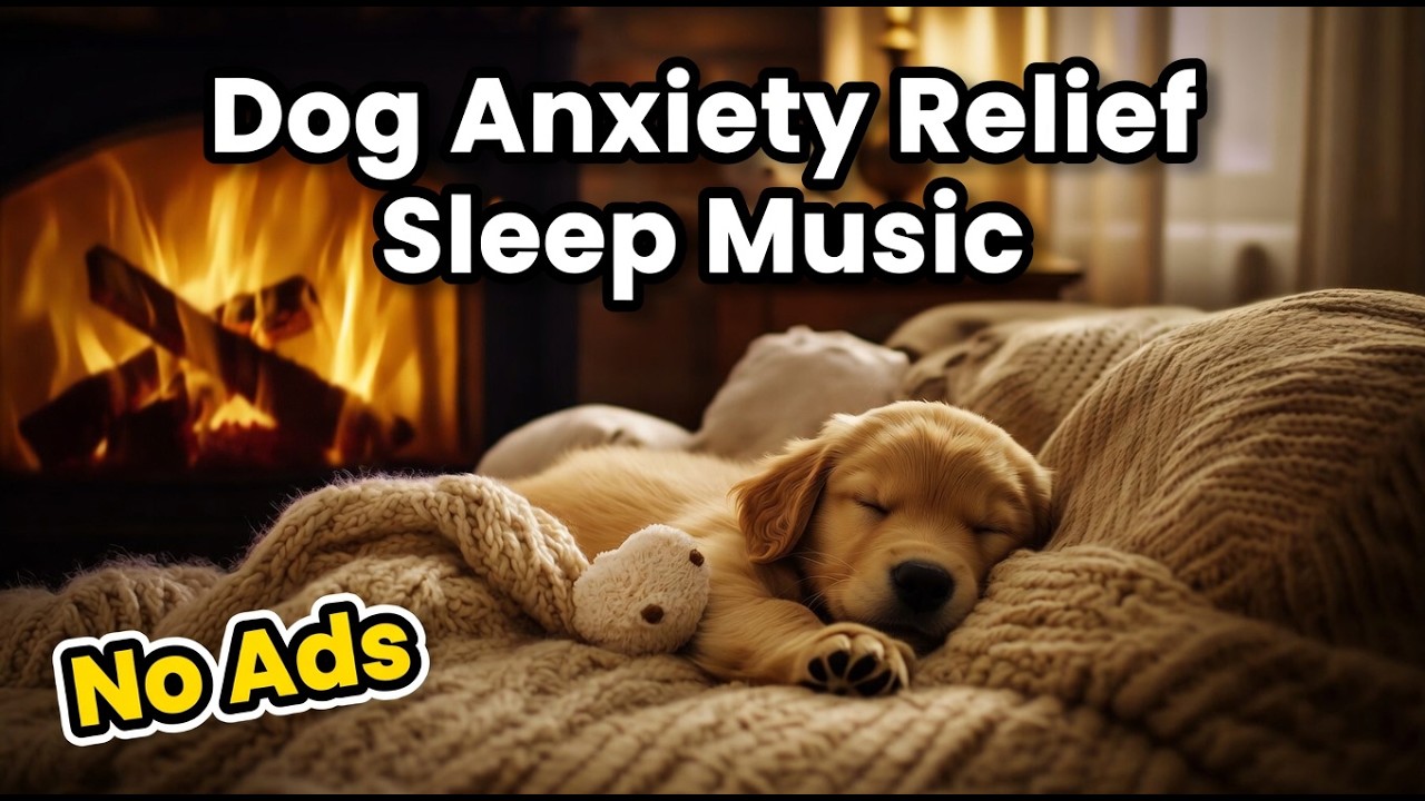 12 Hour Anxiety Relief for Dogs & Puppies 🐶 | Calming Music for Dogs | 犬の睡眠用音楽・リラックスBGM
