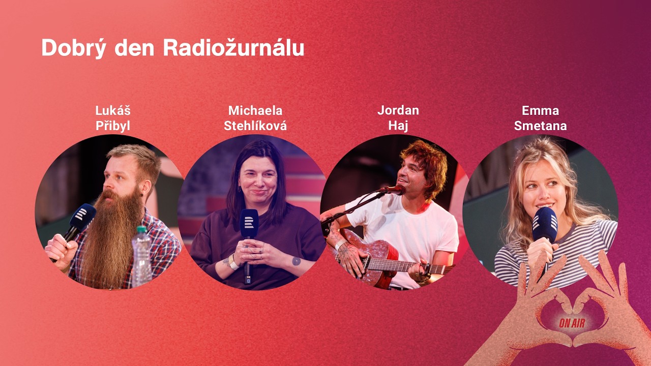 Lukáš Přibyl, otec Madlenky a Michaela Stehlíková z neziskové organizace Tady a teď