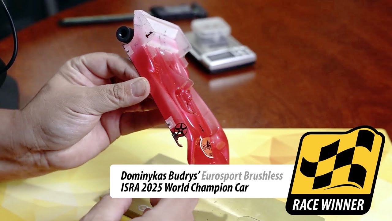 Race Winner - Dominykas Budrys' ISRA 2025 Eurosport World Champ car