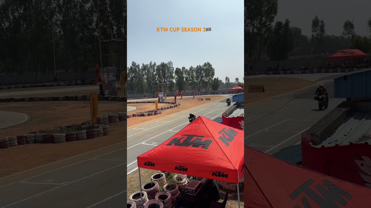 KTM Cup Season 3 🔥 Bangalore Track Action