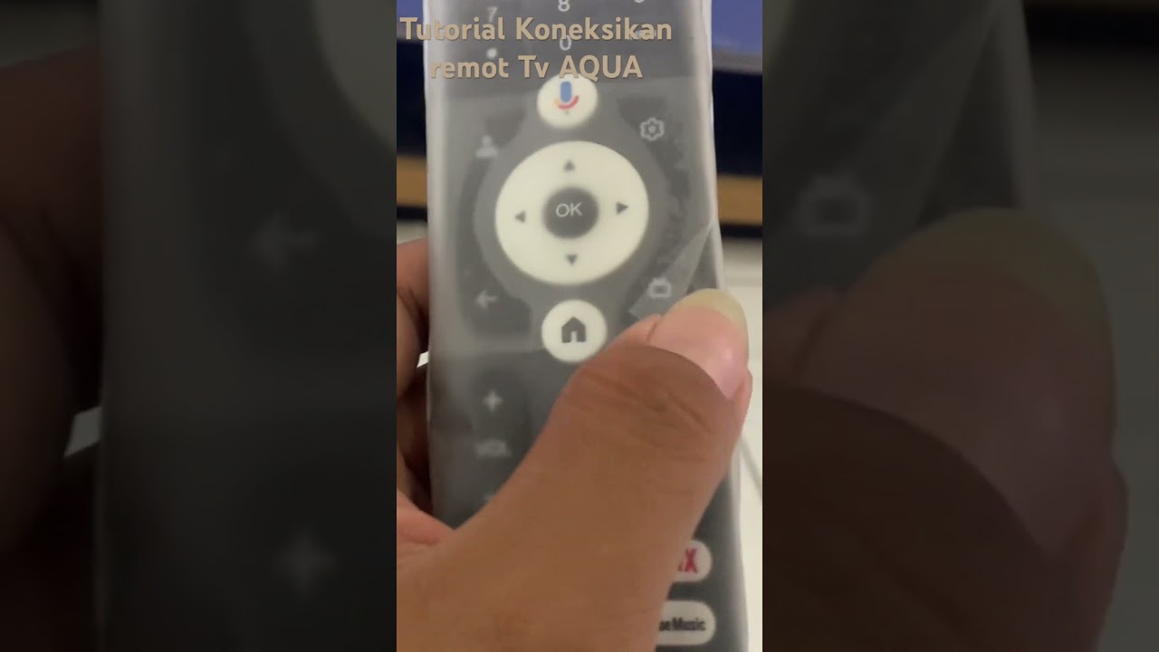 TUTORIAL CARA KONEKSIKAN REMOTE TV AQUA 