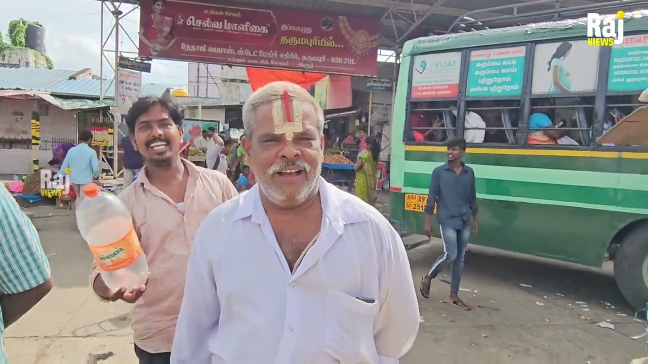 நம்ம ஊரு தர்மபுரி பஸ் ஸ்டாண்ட் | FIRST EXCLUSIVE CAPTURE DHARMAPURI BUS STAND VLOG