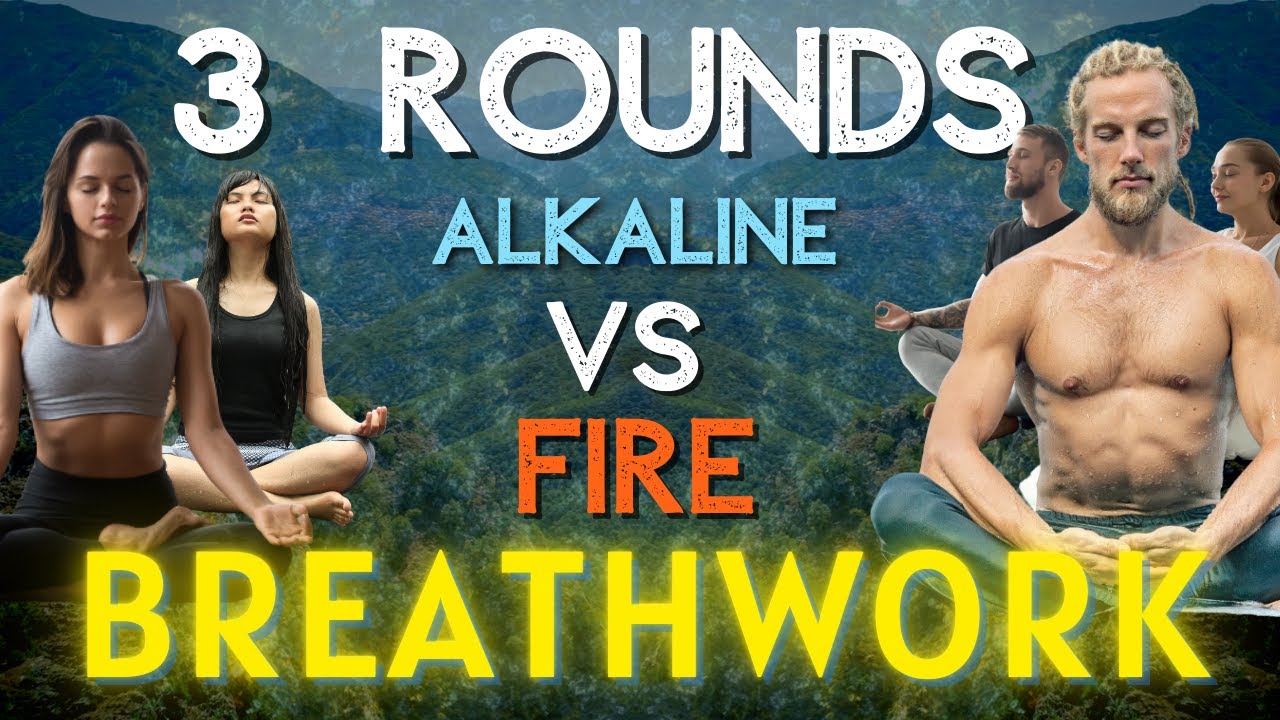 Alkaline Breathing & Breath of Fire - 25s Breath Holds (3 Guided Rounds)