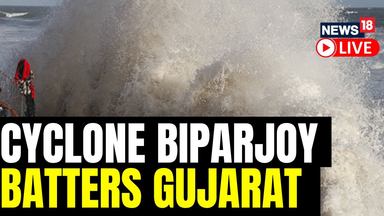 Cyclone Biparjoy Latest News Updates | Live Reports from Gujarat As Cyclone Biparjoy Makes Landfall