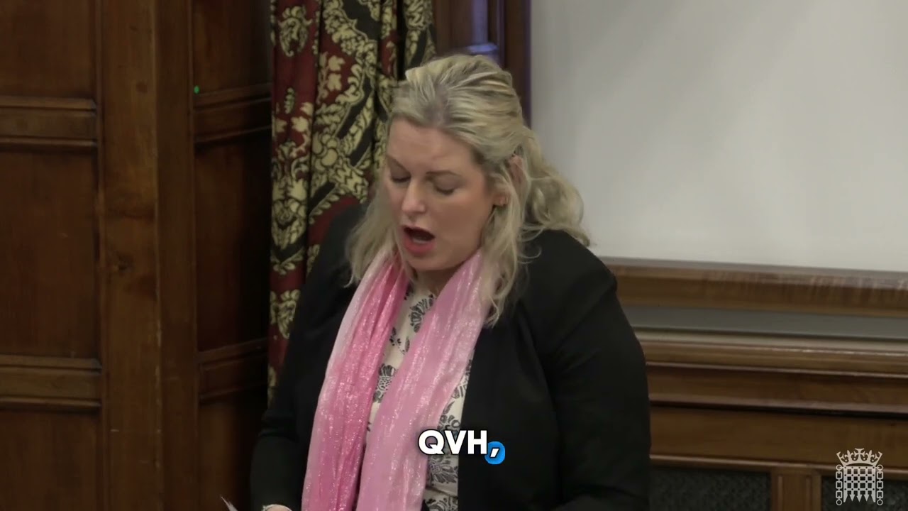 Mims Davies MP speaks regarding South East Water in Westminster Hall