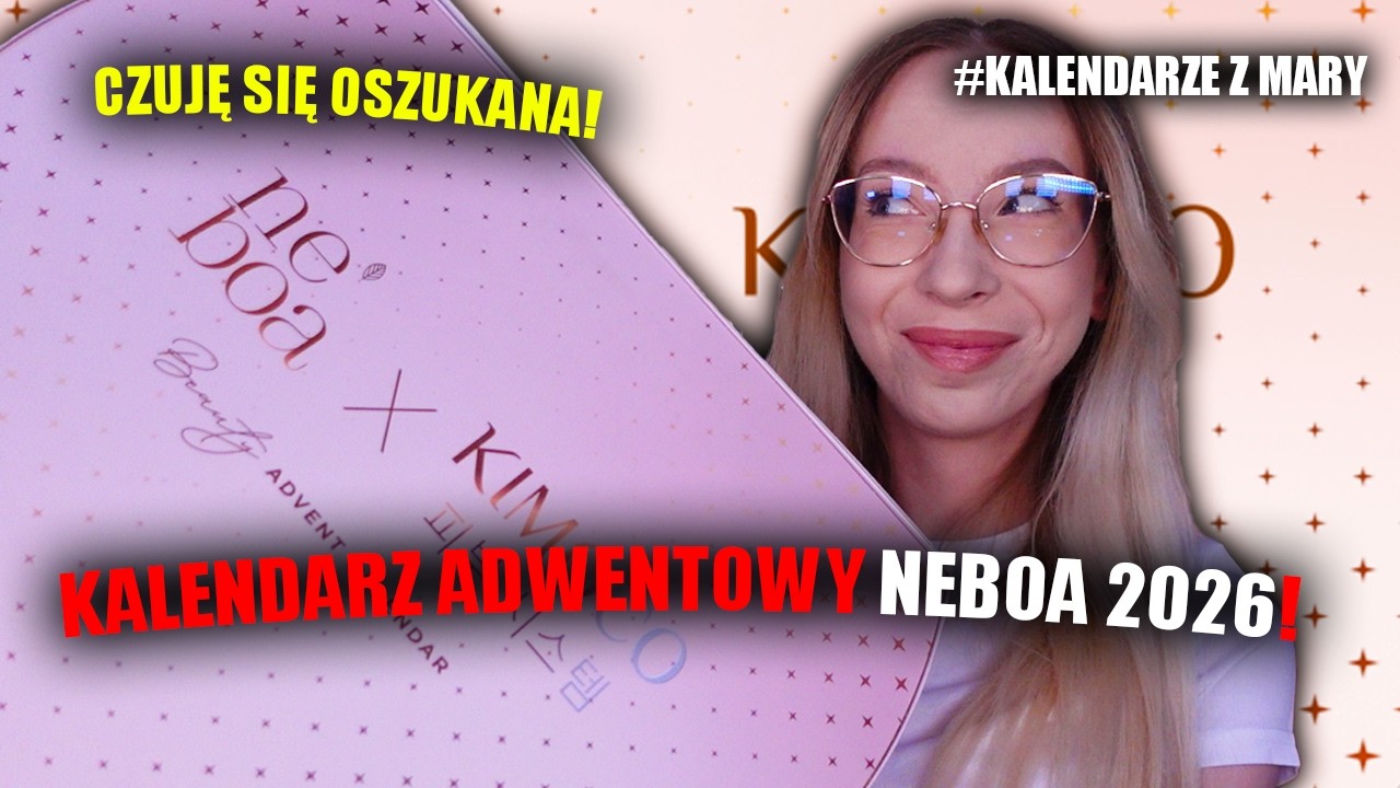 NEBOA X KIMOCO KALENDARZ ADWENTOWY 2026 UNBOXING