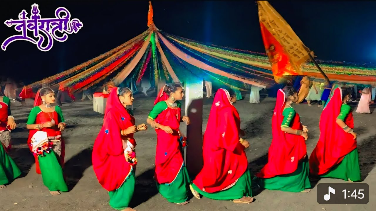 🚩Aadivasi novratri garba dance video 2025🚩 novratri garba video‼️#navratri ‼️#garba ‼️