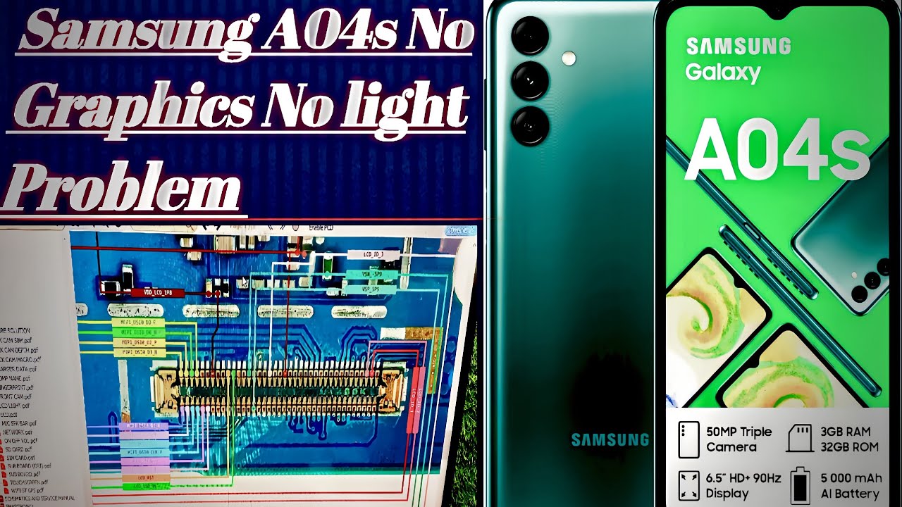 samsung a04s no display solution || Samsung A04s No Graphics Problem || Samsung A04s Light Problem |