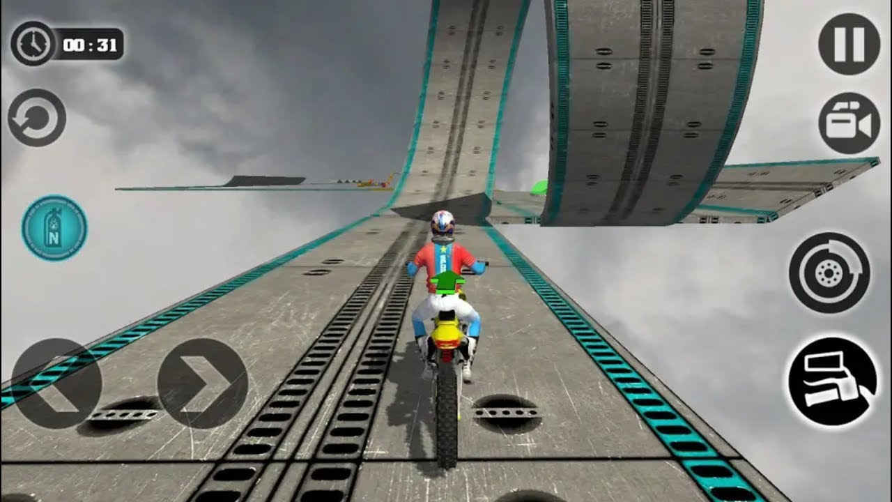 IMPOSSIBLE MOTOR BIKE TRACKS 3D _Dirt Motor Cycle(