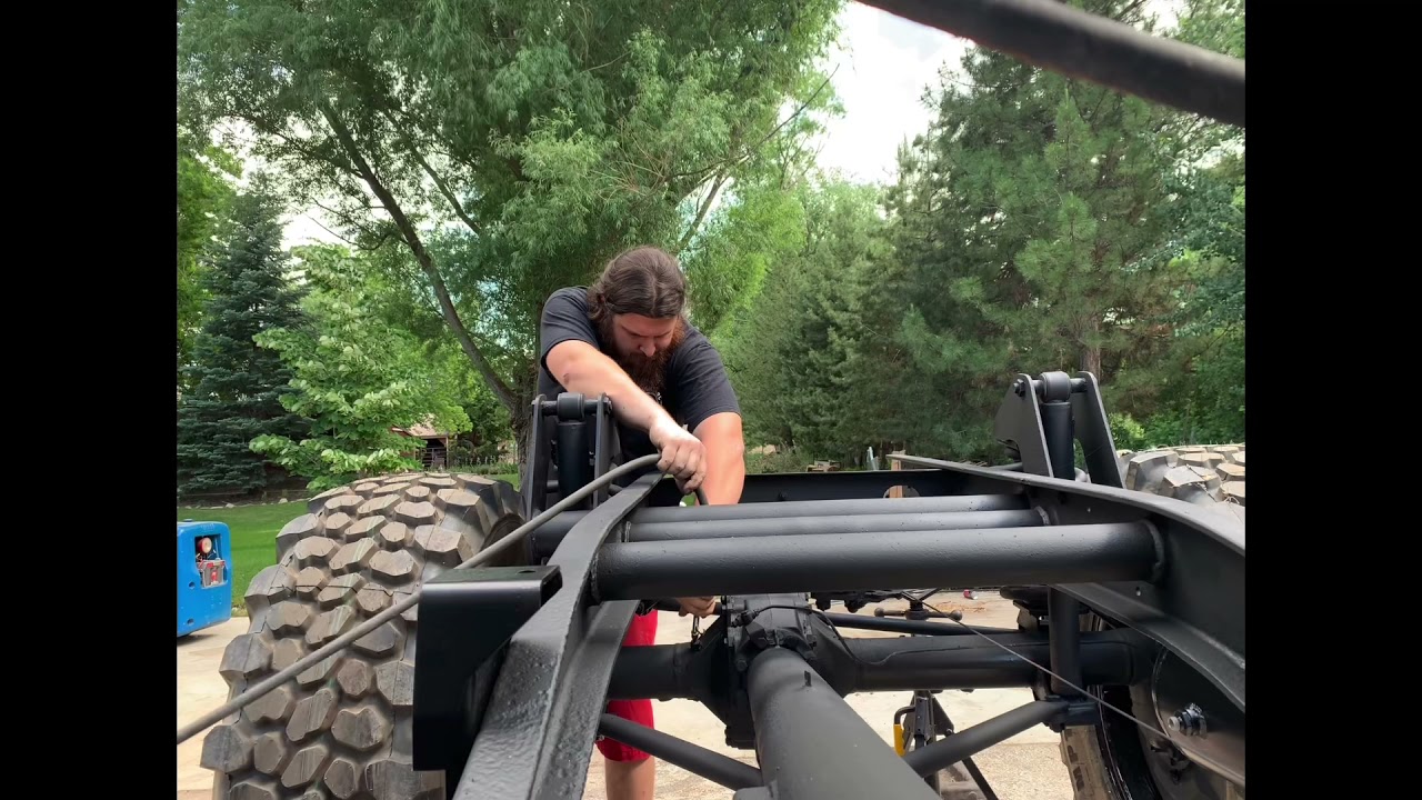 Unimog 416 Rear Locker Trial