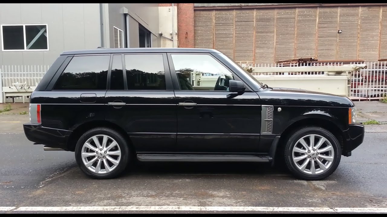 Range Rover Supercharged 4.2 V8 400HP Autobiography Acceleration and Exhaust Sound