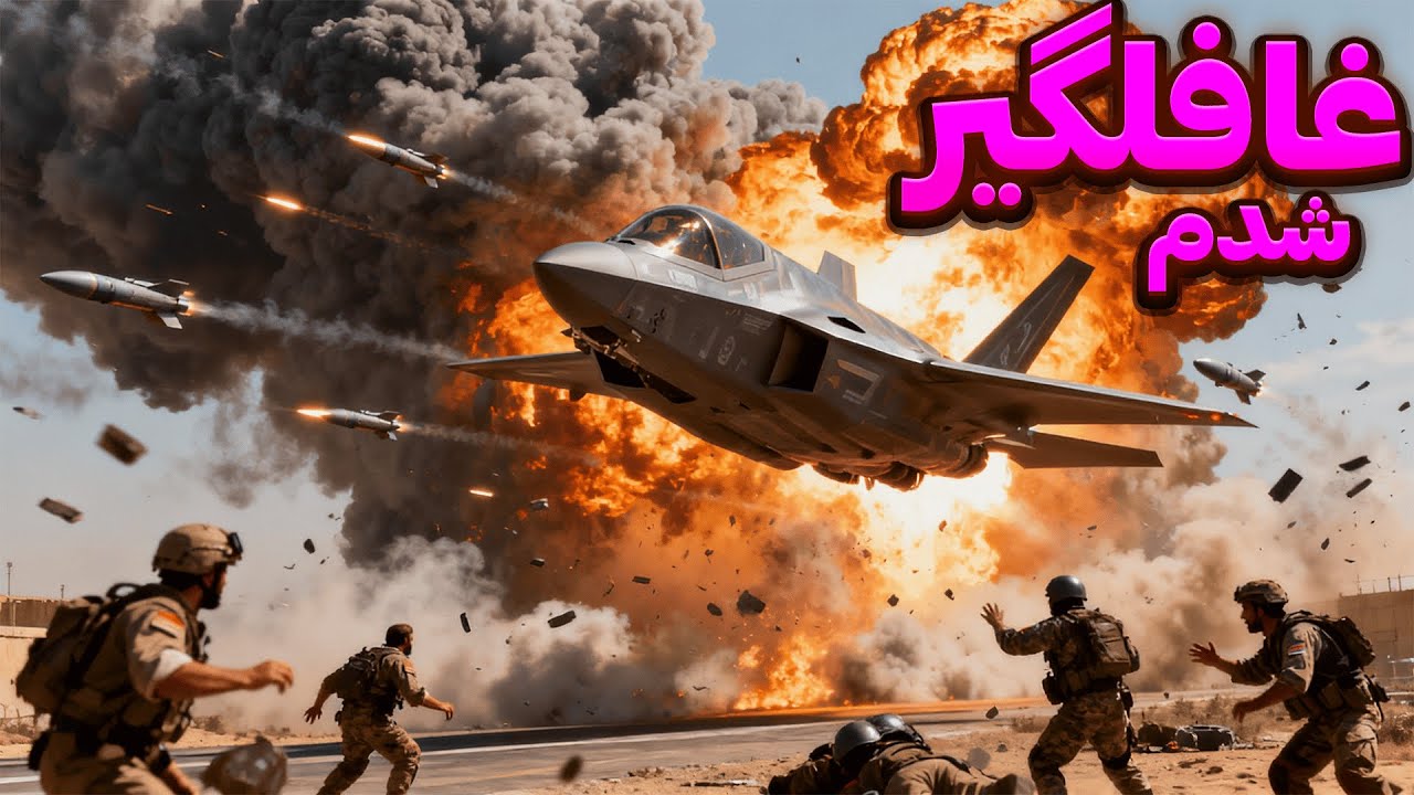 غافلگیر شدم! حمله F-35 اما همه‌چیزو جمع کردم | تیم اول Broken Arrow ایران