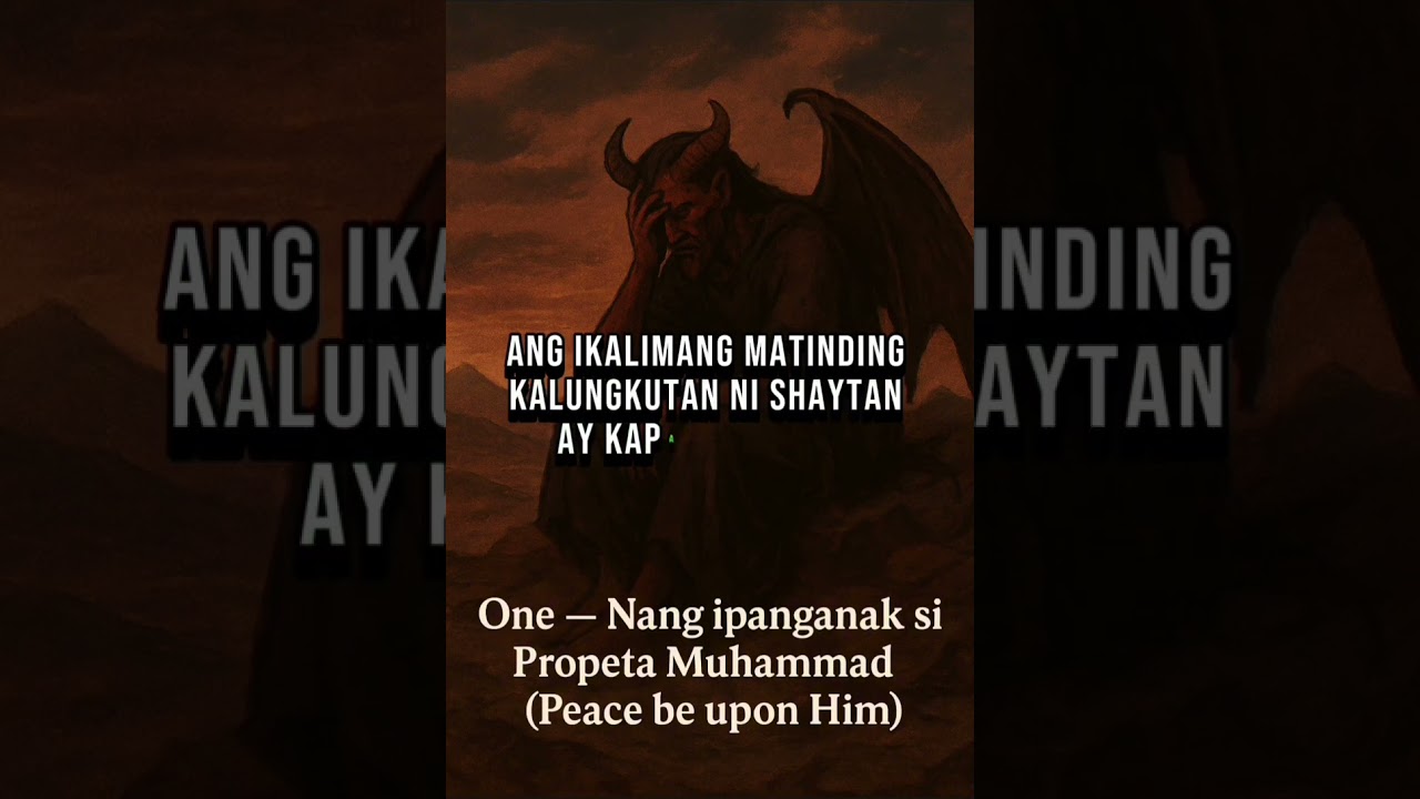 Ang limang pagkalungkot ni shaytan