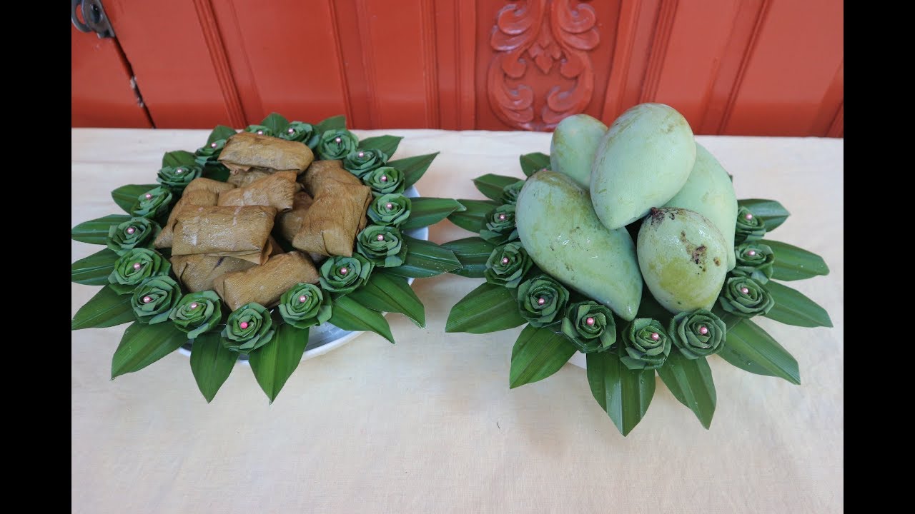 ถาดใบเตยหอมง่ายจัง