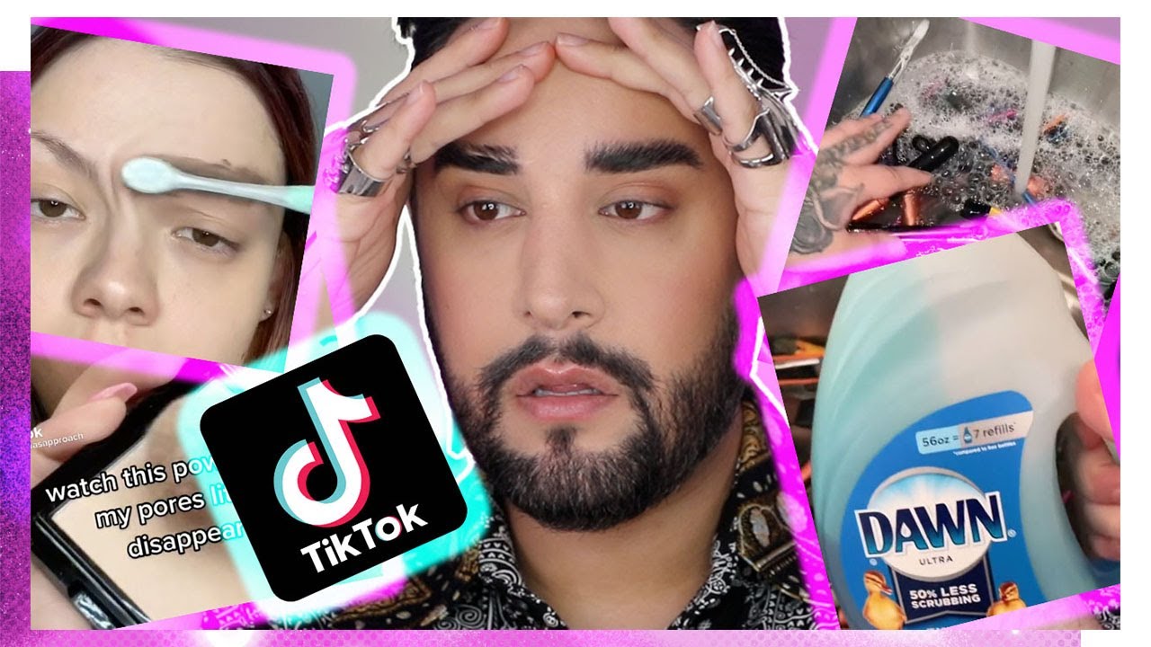 Reacting To "THE BEST" Tiktok Hacks | PRO MUA REACTS