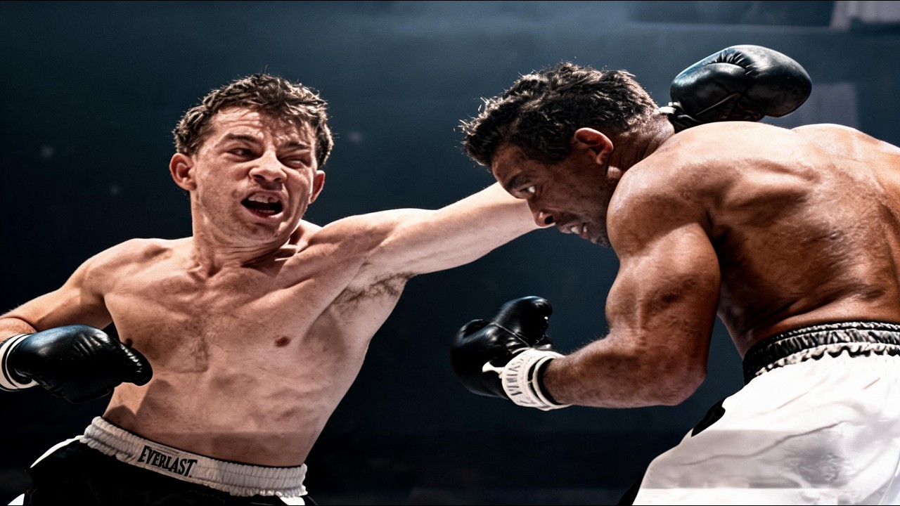 Sugar Ray Robinson vs. Rocky Graziano in FULL COLOR - (16.04.1952)