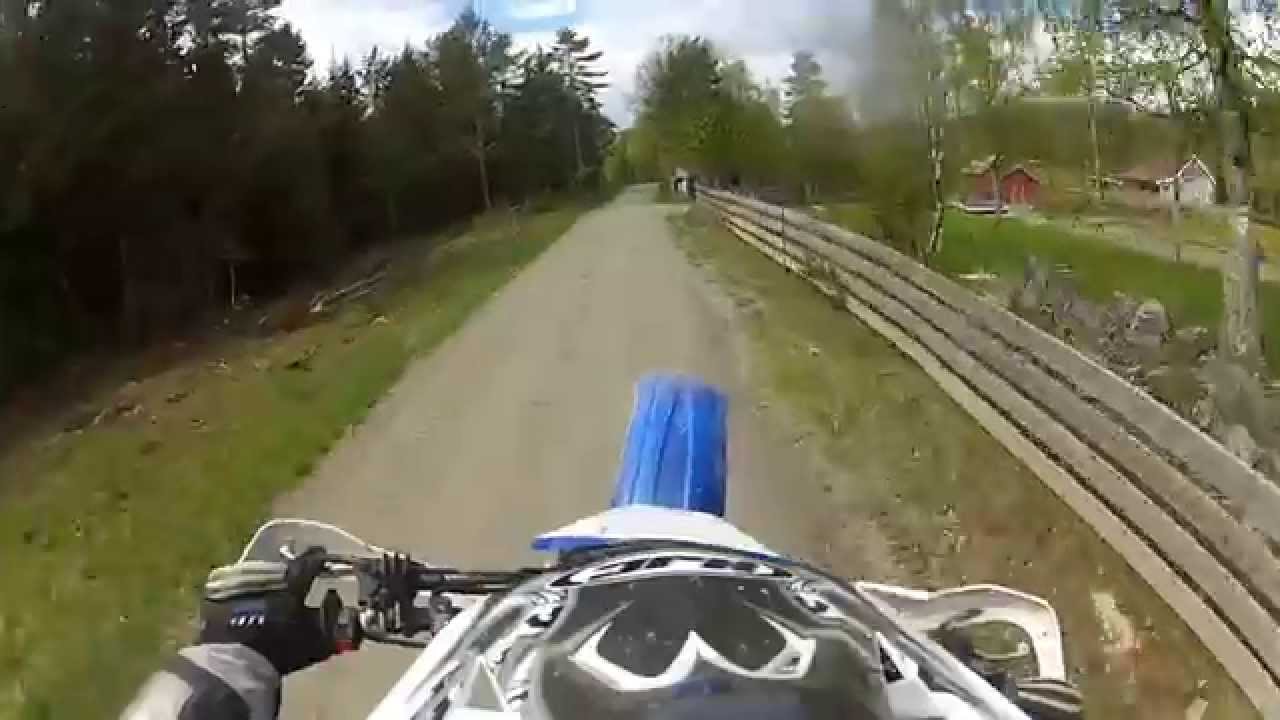 Yamaha WR426 woods and gravel Norway