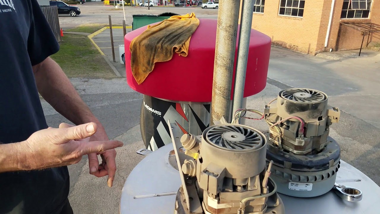 Car wash Vacuum Maintenance Motors