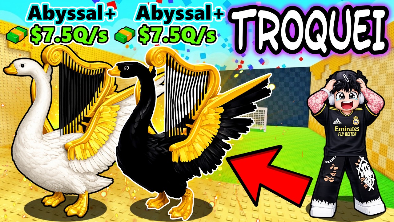 TENTEI FAZER TROCAS INSANAS EM ABYSSAL no CHUTE UM BLOCO DA SORTE