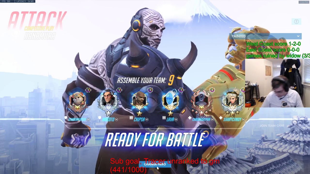 Overwatch Toxic Doomfist God Chipsa Hunter Of Hanamura