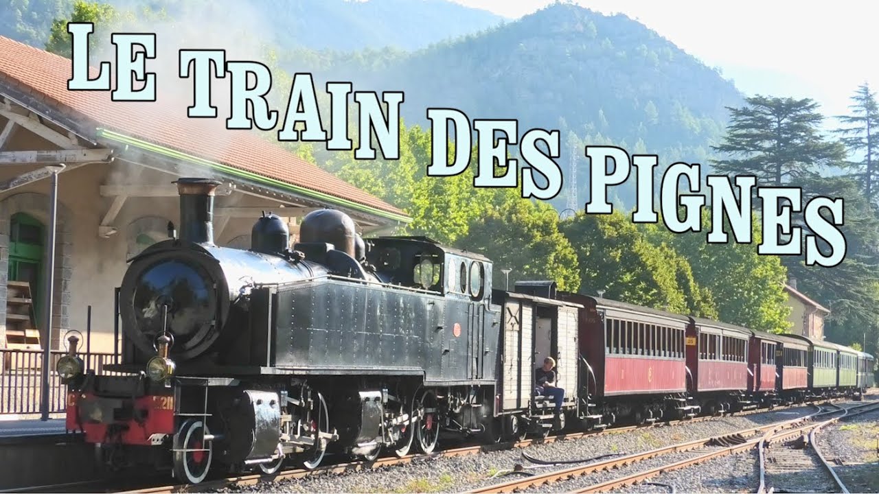 Le train des Pignes à vapeur