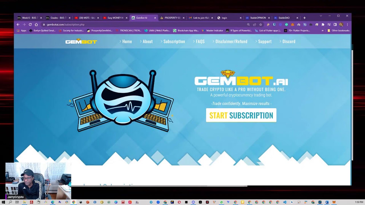 PGV's New Gem Bot. Earn possibly 2%, 4%, etc. Trading like a pro.