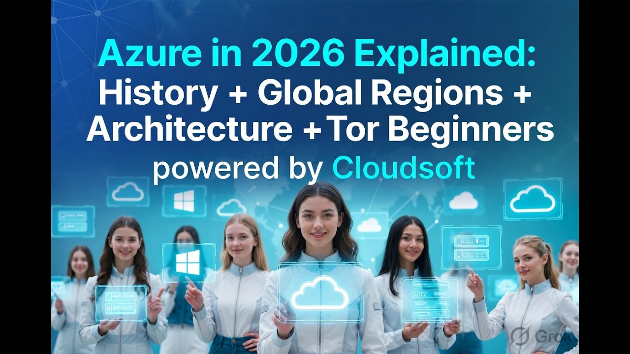Microsoft Azure Guide 2026:History, Global Infrastructure, Architecture & All Key Services Explained