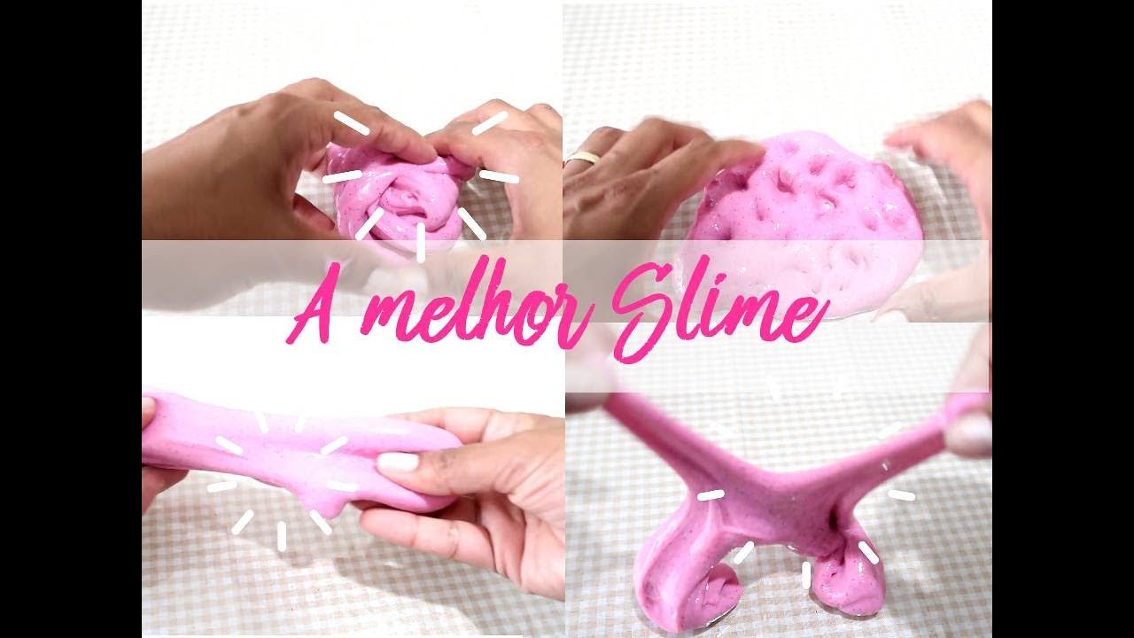 SLIME COM ÁGUA BORICADA E COLA 🦄 SUPER FACIL DE FAZER