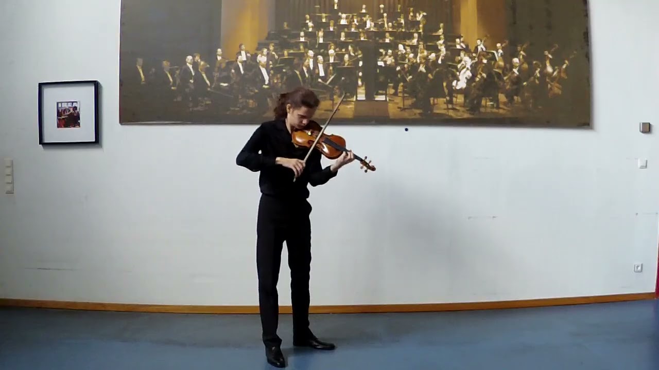Maximilian Terziyski, J. S. Bach, N. Paganini, Kreisler,  Mozart