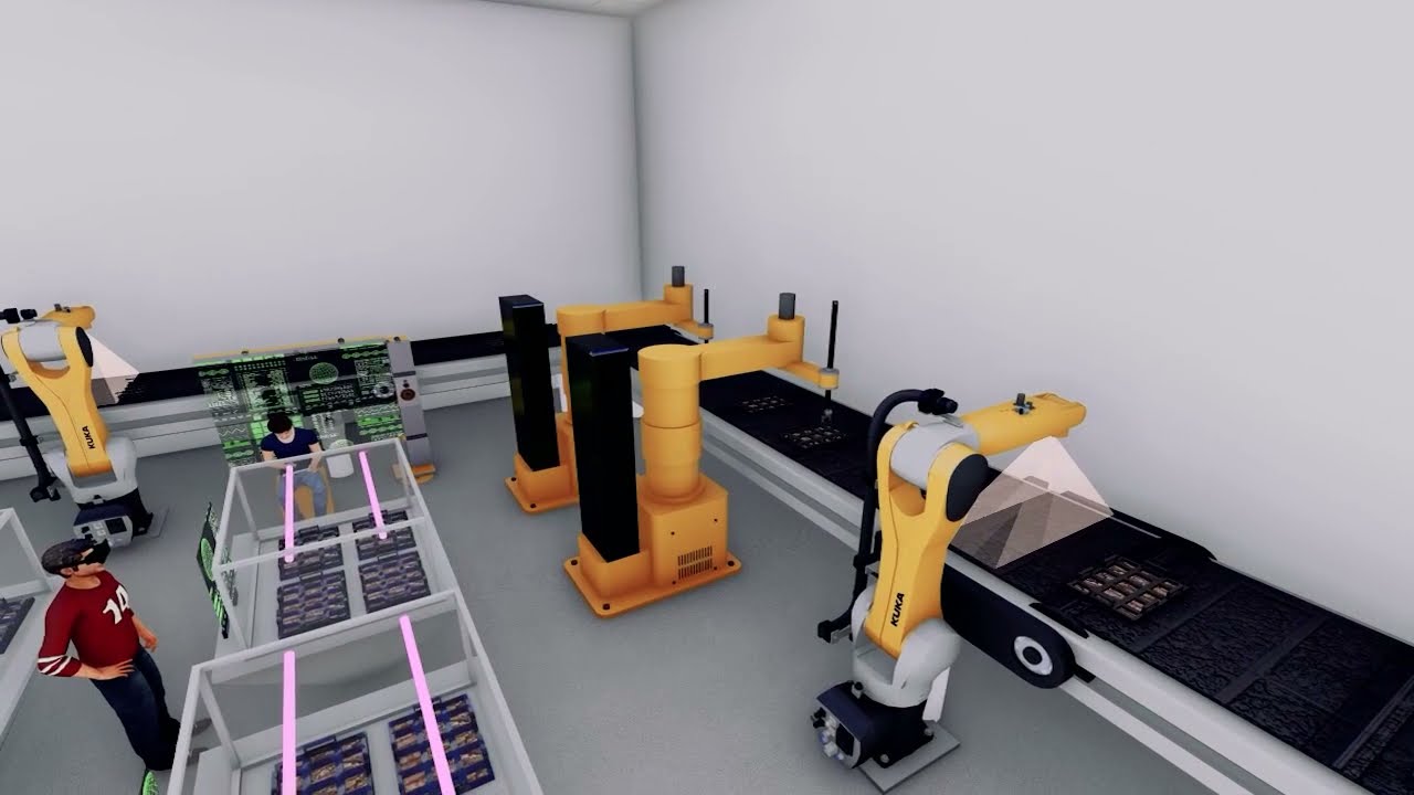 Cyber Farms food production facility with AR, VR & Robotics to optimise & support the future of food