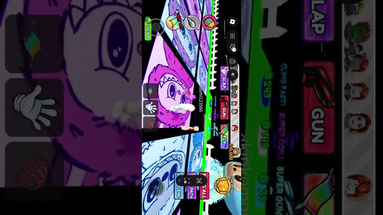 Playing the  labubu glass bridge and I found a way
