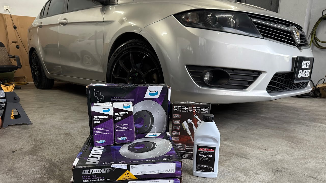 Proton Preve | Bendix Ultimate Brake Pads & Rotors | Safebrake PRO RS Brake Hose| Dixcel Brake Fluid