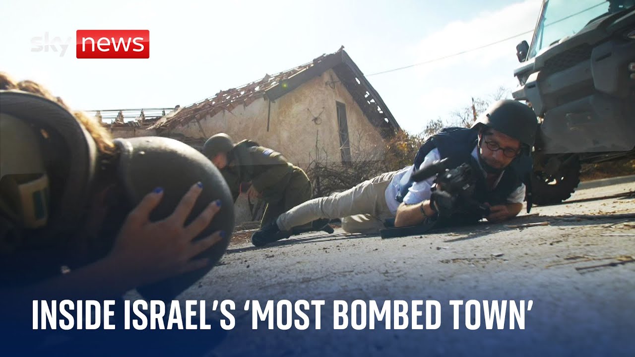 Sky News goes inside the Israeli town surrounded by Hezbollah | Israel-Hezbollah conflict