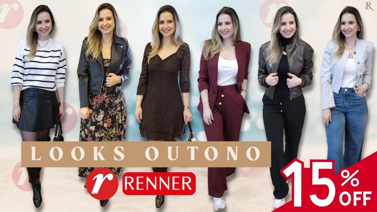 Provador RENNER com muitas novidades OUTONO & INVERNO com CUPOM ATIVO