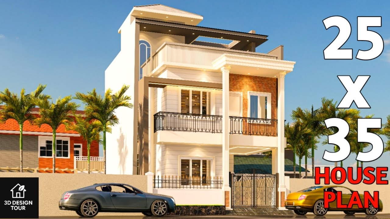 25X35 house design,duplex house with interiors 875 Sqft House plans, 2bhk House 100 gaj house design