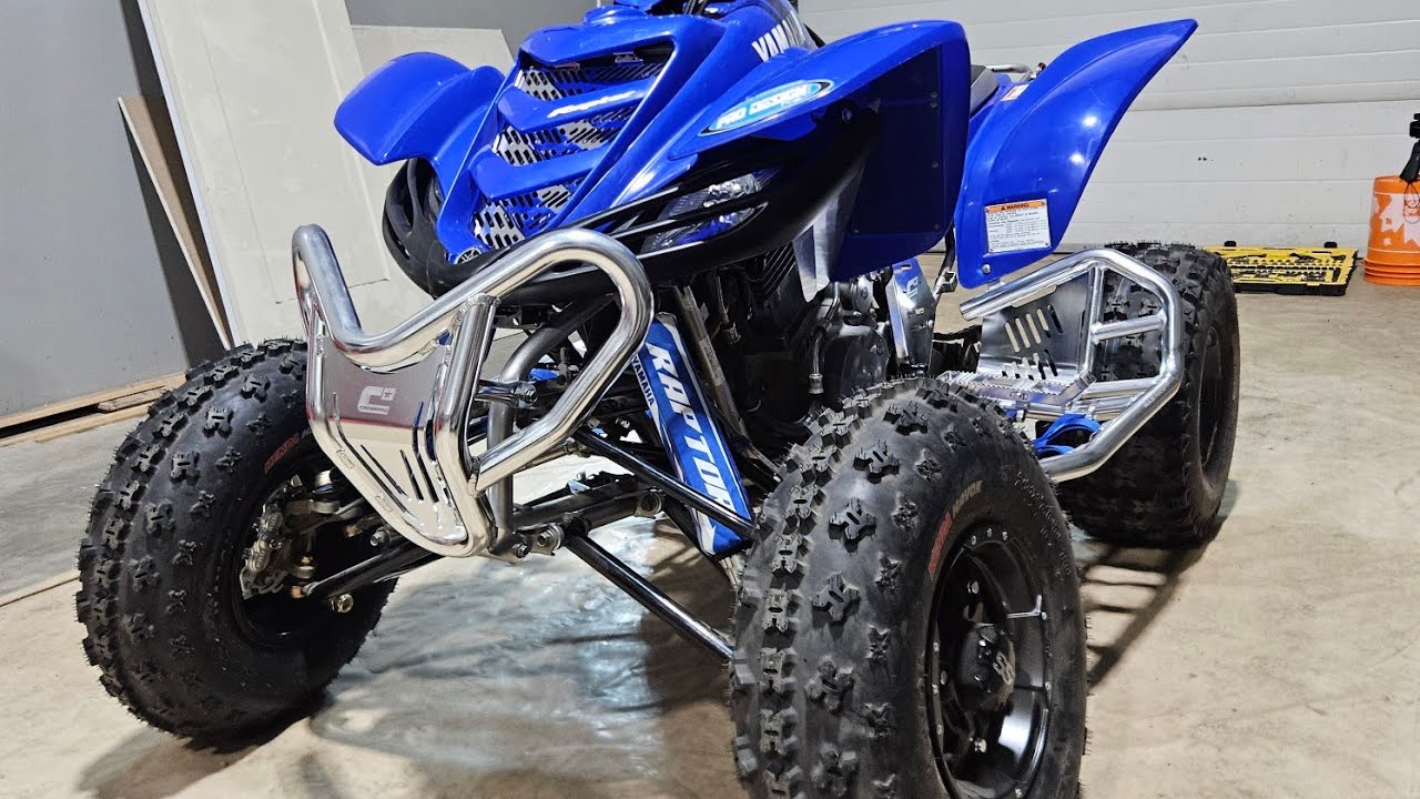Raptor 660R Custom Foot Brake Install & MORE!!!