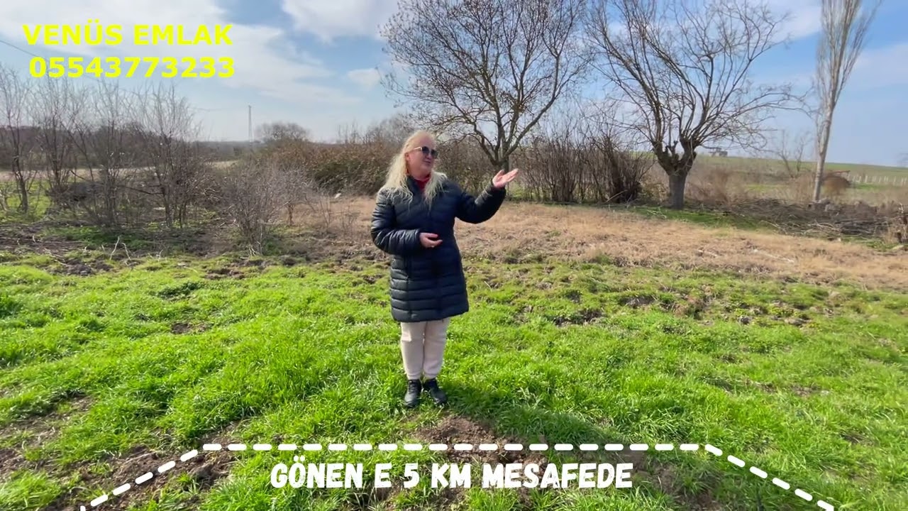 BALIKESİR GÖNEN KEÇELERDE 640 M2 SATILIK ARSA  FİYATI 1.800.000