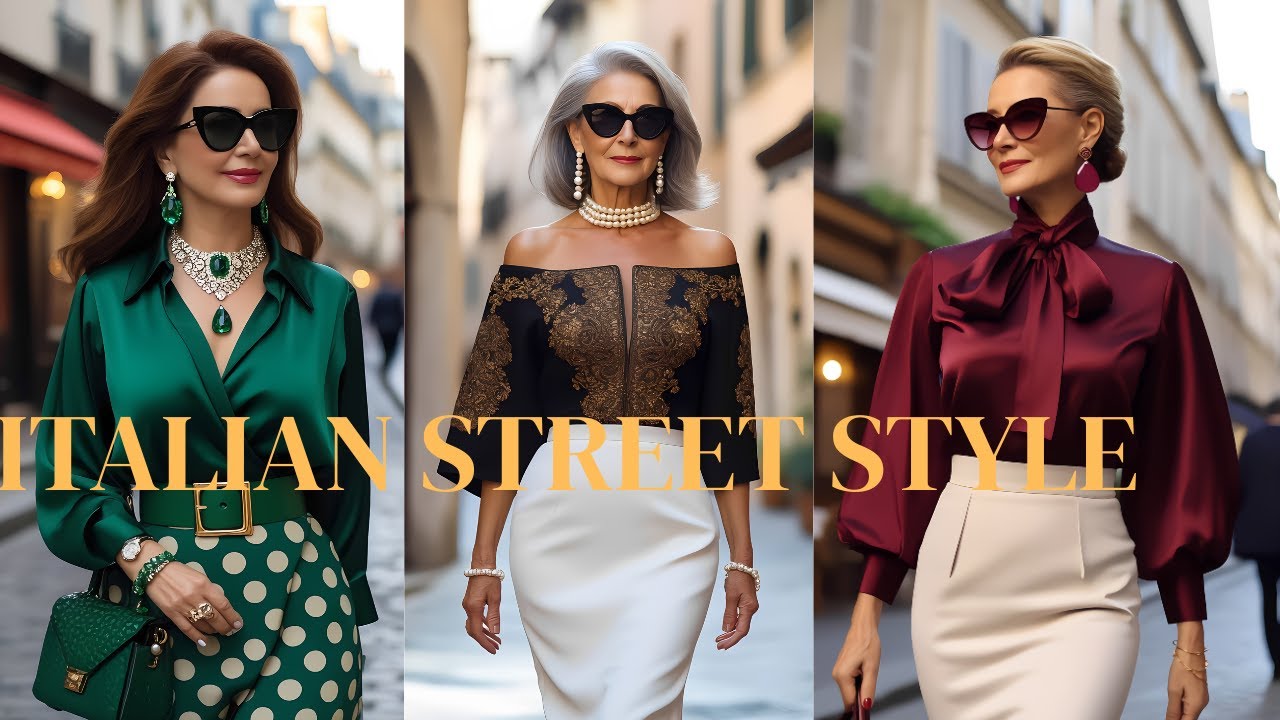Milan Street Fashion, Over 40s+