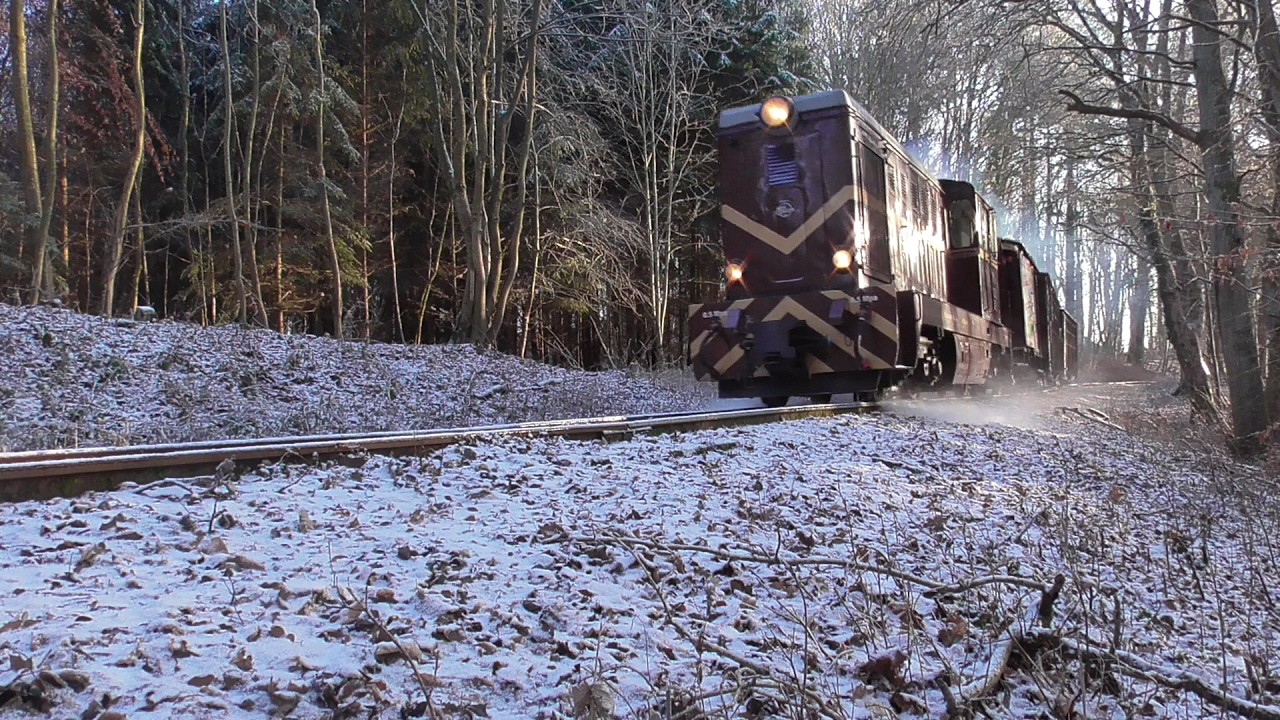 Na lodowym szlaku wąskotorowym Lxd2-473