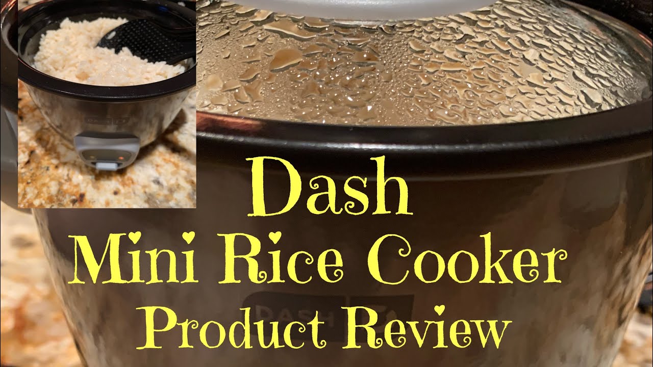 Dash Mini Rice Cooker | Product Review | #vlog #food #cooking