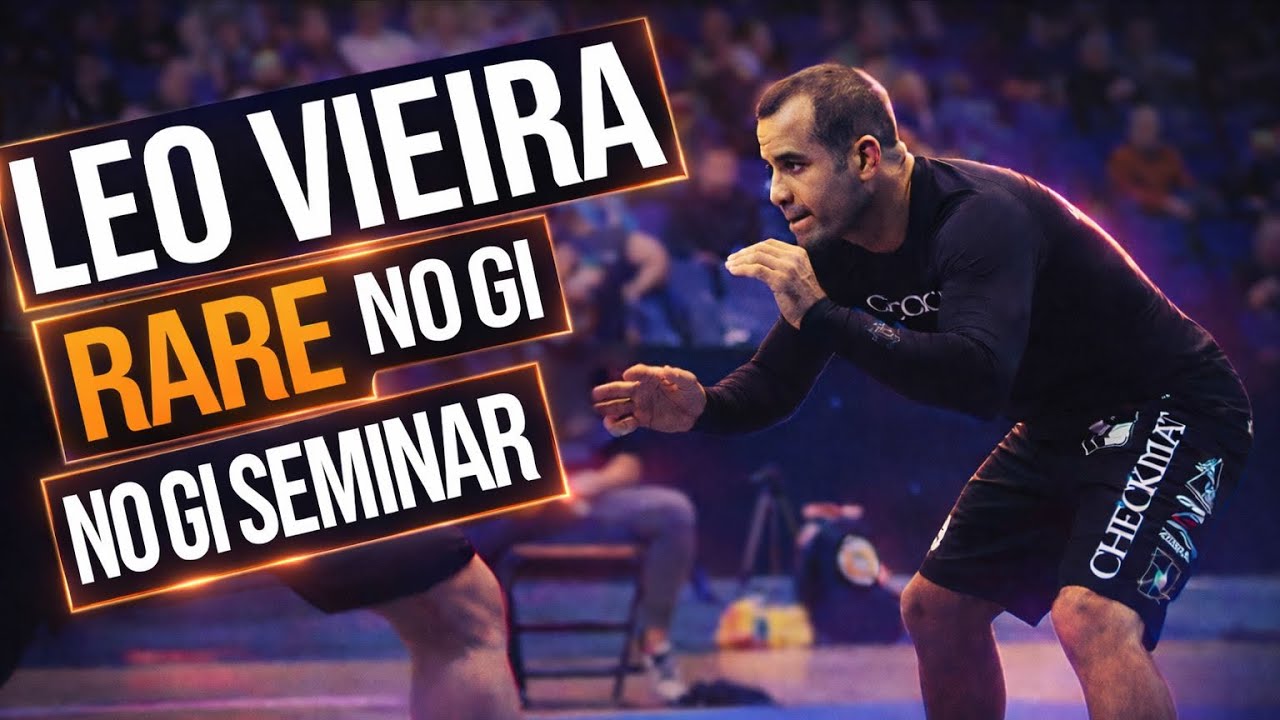 LEO VIEIRA BJJ NO GI GRAPPLING SEMINAR | RARE 2003