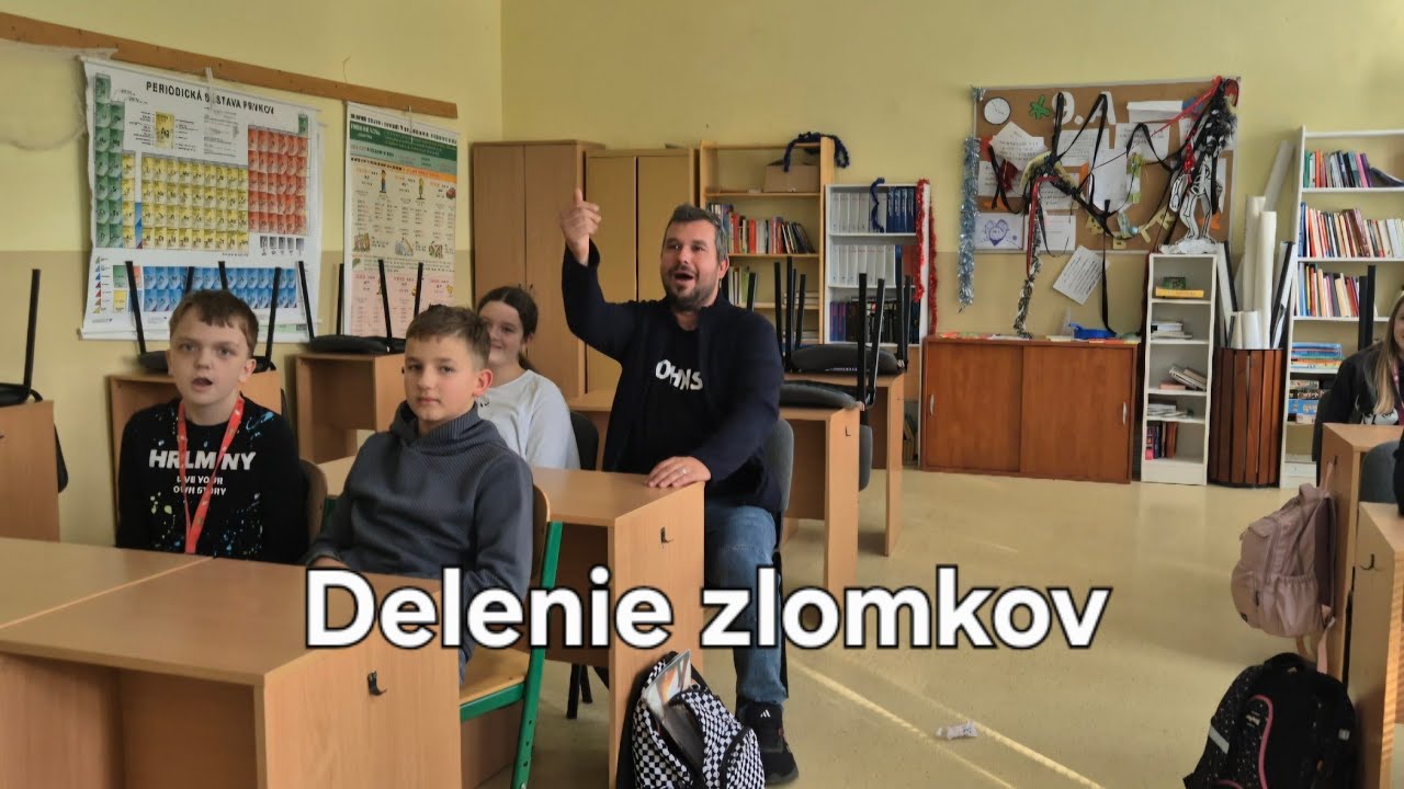Ako deti naučili učiteľa deliť zlomky