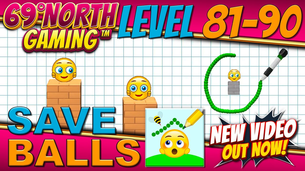 Save Protect Balls | Level 81 82 83 84 85 86 87 88 89 90 | 3 Star Walkthrough