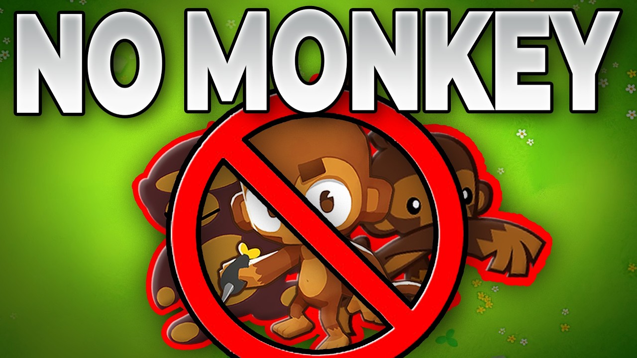 Can You Beat EVERY Bloons TD Game WITHOUT Any Monkeys?