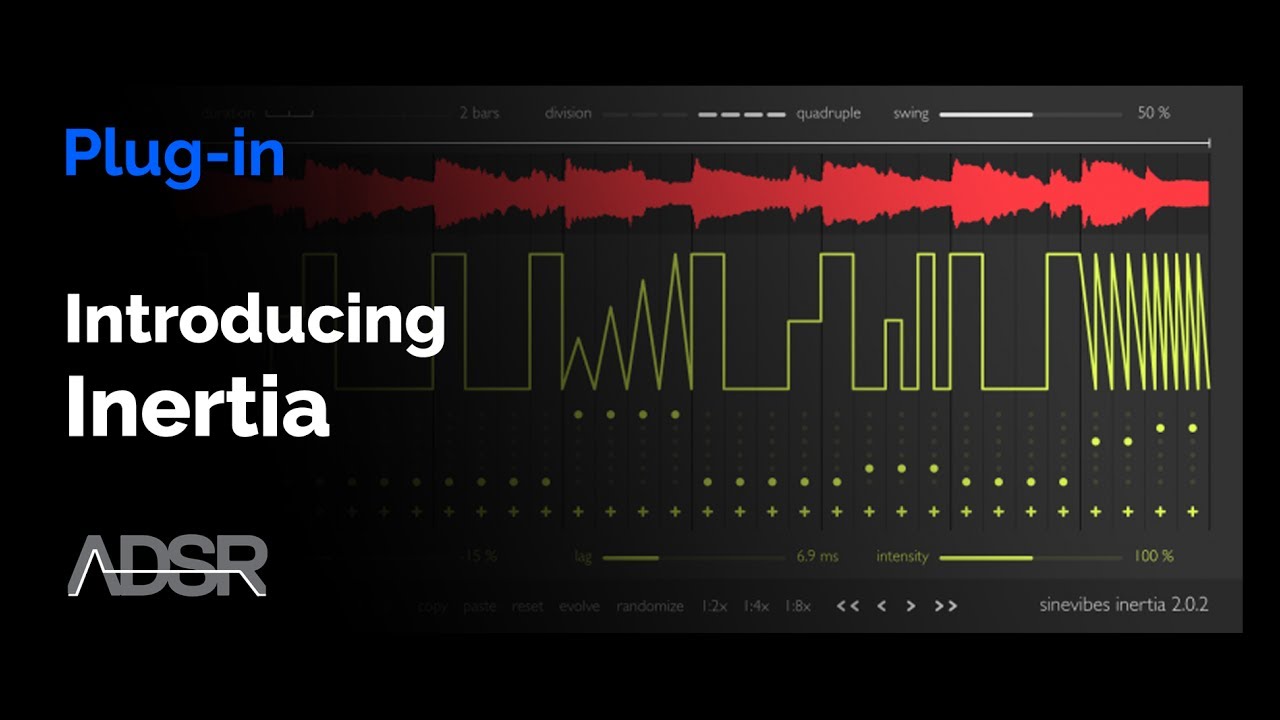 Sinevibes Inertia : Envelope Sequencer