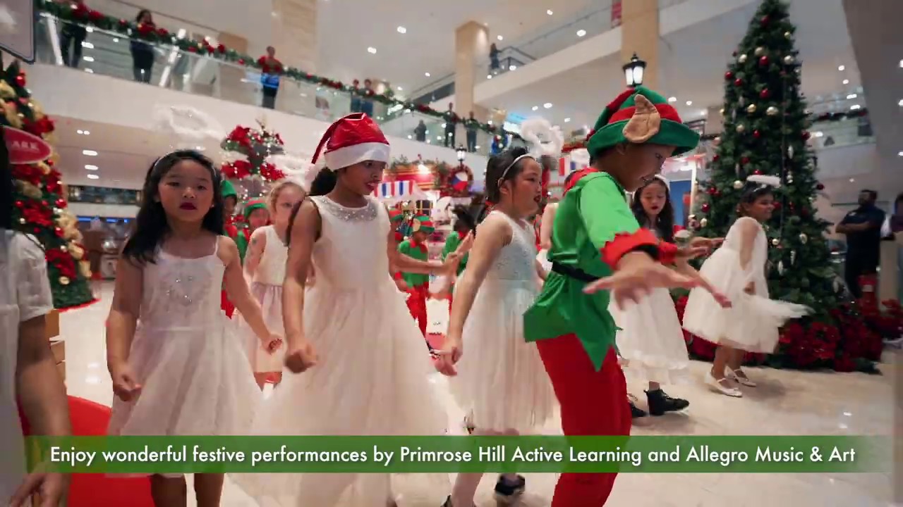 A Christmas Town at Intermark Mall